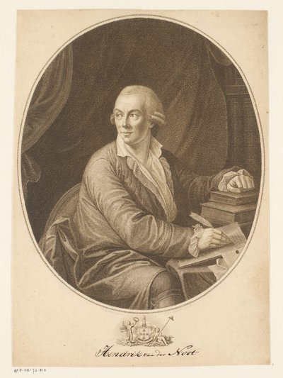 Portræt af Hendrik Karel Nicolaas van der Noot af Theodorus de Roode