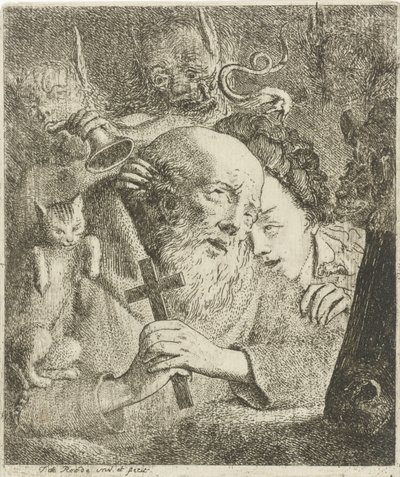 Sankt Anthonys fristelse af Theodorus de Roode