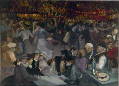 14. juli af Théophile Alexandre Steinlen