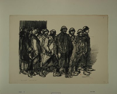 [På gensyn ... for alvor] af Théophile Alexandre Steinlen