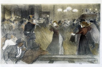 Bold - tegning af Steinlen af Théophile Alexandre Steinlen