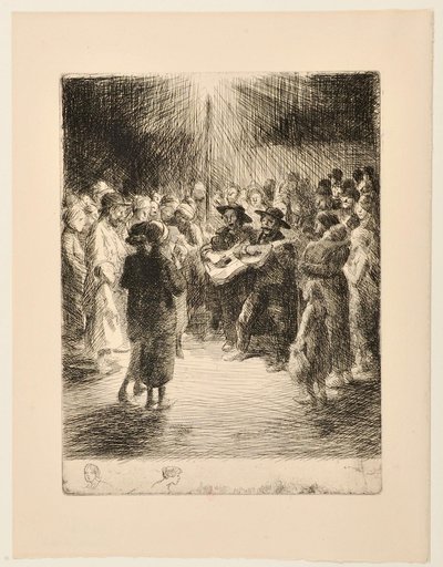 [Aften sang] af Théophile Alexandre Steinlen
