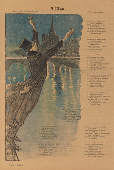 Gil Blas Illustré: Ved vandkanten (A l