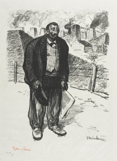 Den ærlige arbejder af Théophile Alexandre Steinlen