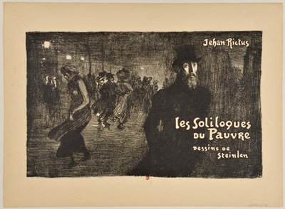 [Den fattiges enetaler] af Théophile Alexandre Steinlen