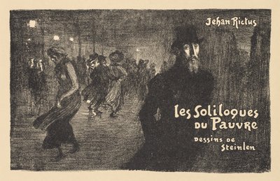 Paris om natten af Théophile Alexandre Steinlen