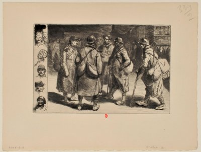 [Tilladelsesindehavere, nr. 1] af Théophile Alexandre Steinlen