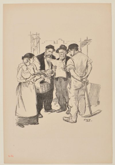 [Tilbage] af Théophile Alexandre Steinlen