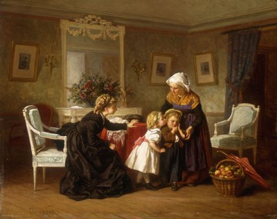 Kysset af Theophile Emmanuel Duverger