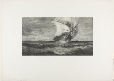 Fantomskibet af Theophile Narcisse Chauvel