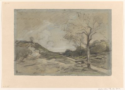 klitlandskab af Theophile de Bock