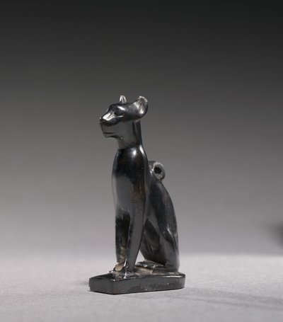 Amulet af Bastet, ca. 1069-715 f.Kr. (hæmatit) af Third Intermediate Period Egyptian