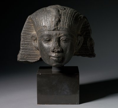 Overhoved for en konge, 21. eller 22. dynasti, ca. 1069-715 f.Kr. af Third Intermediate Period Egyptian