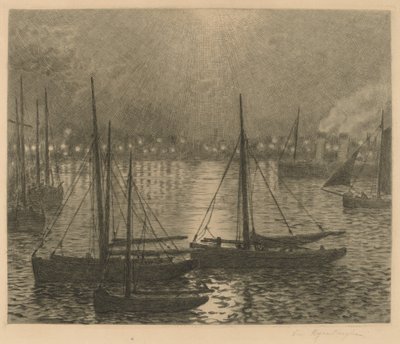 Boulogne af Théo van Rysselberghe