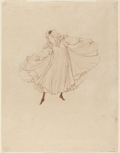 Loïe Fuller af Théo van Rysselberghe