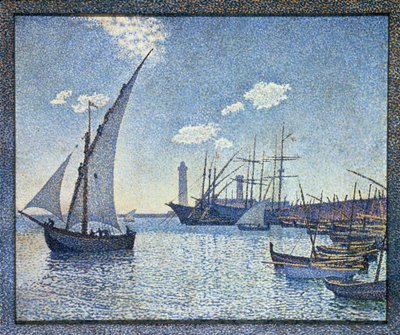 Port de Cette, Les Tartanes, 1892dani af Théo van Rysselberghe