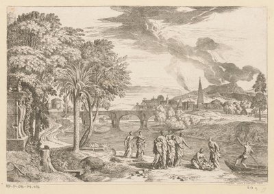 Moses er fundet Suite de Paysages (serietitel) af Théodore