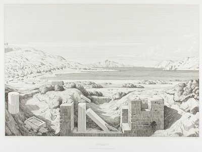 Udsigt over Korinth af Théodore Caruelle d