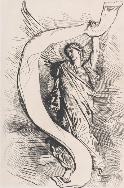 Frontispice, fra Othello, 1900. af Théodore Chassériau