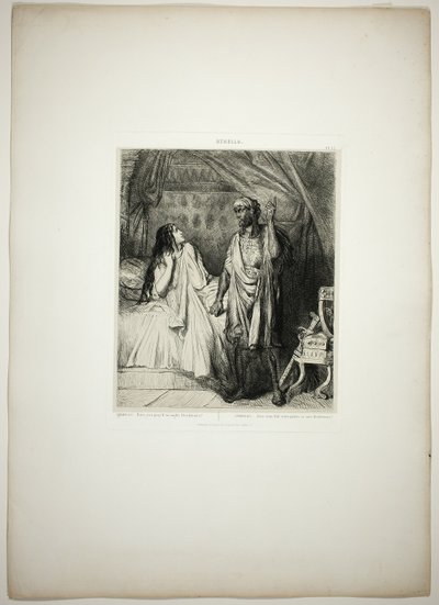 Har du bedt i aften, Desdemona, plade tolv fra Othello af Théodore Chassériau