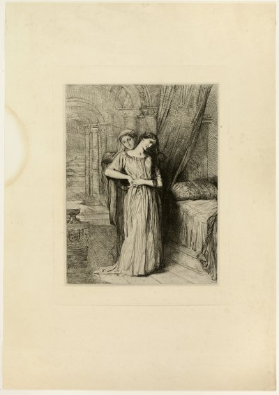 If I Do Die Before You, tallerken otte fra Othello af Théodore Chassériau