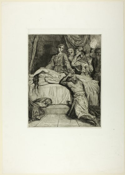 Åh! Åh! Åh!, tallerken fjorten fra Othello af Théodore Chassériau