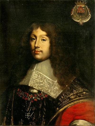 Portræt af hertugen Francois de la Rochefoucauld (1613-1680), fransk forfatter Maleri af Theodore Chasseriau (1819-1856) 1800-tallet søn. 0,73x0,57 m af Théodore Chassériau