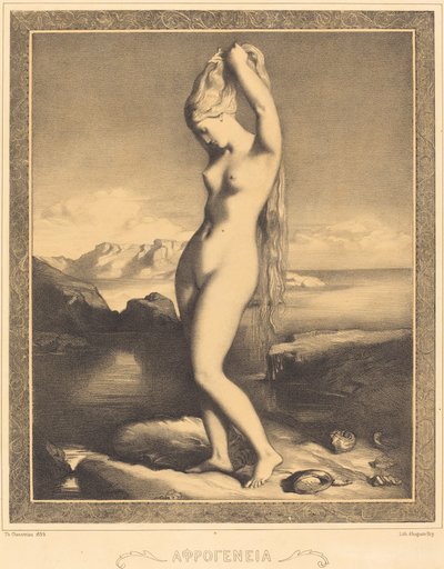 Venus Anadyomene af Théodore Chassériau
