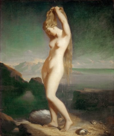 Venus Anadyomene, 1838. af Théodore Chassériau