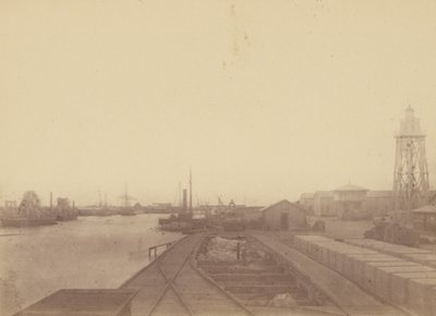 [Harbor] af Théodule Devéria