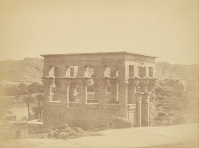 Trajans kiosk, Philae af Théodule Devéria