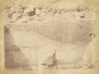 Medînet-el-Bahari (Theben) af Théodule Devéria