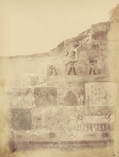 Medînet-el-Bahari (Theben) af Théodule Devéria