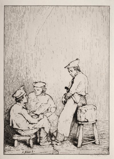 Kortet. af Auguste Theodule Ribot
