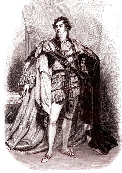 George IV, konge af England af Thomas (after) Lawrence