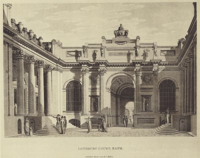 Lothbury Court, Bank of England af Thomas (after) Malton