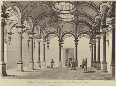 Sir Robert Taylors overførselskontor, Bank of England af Thomas (after) Malton