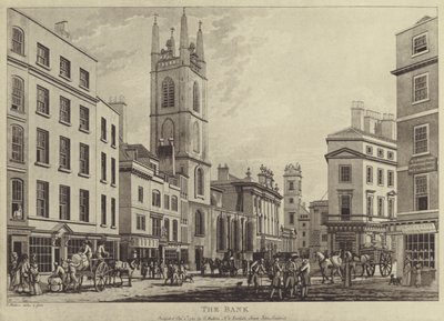 Bank of England af Thomas (after) Malton