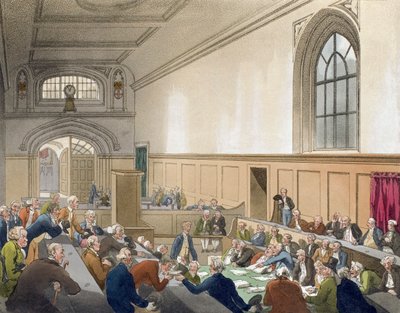 Microcosm of London, begyndelsen af det 19. århundrede (tryk) af Thomas (after) Rowlandson
