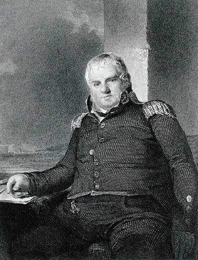 General Jonathan Williams (1750-1815) graveret af Richard W. Dodson (1812-67) (gravering) af Thomas (after) Sully