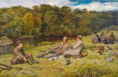 Jagtfest i Stobhall (Perthshire) af Thomas Alexander Ferguson Graham