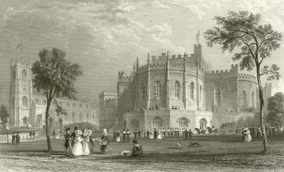 Lancaster Castle af Thomas Allom