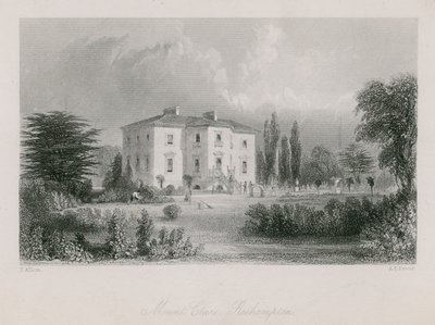 Mount Clare i Roehampton af Thomas Allom