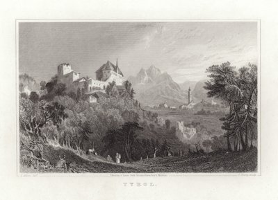 Tyrol af Thomas Allom