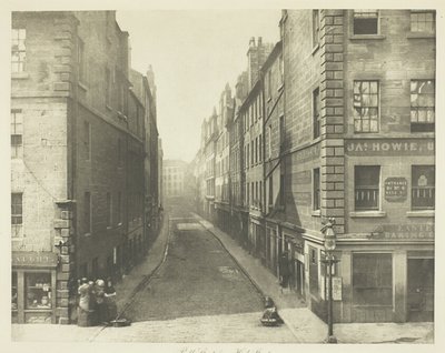 Bell Street fra High Street af Thomas Annan