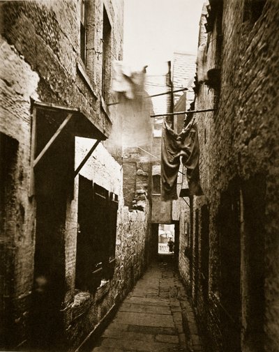 Close, 101 High Street, Glasgow, ca. 1878 af Thomas Annan