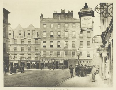 Saltmarket fra London Street af Thomas Annan