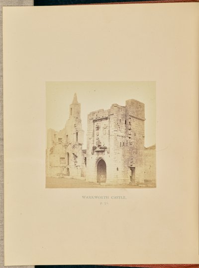 Warkworth Slot af Thomas Annan