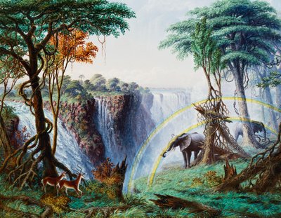 Mosi-O-A-Tunya af Thomas Baines