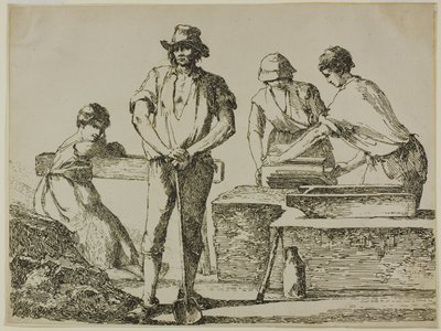 Flisemagere af Thomas Barker